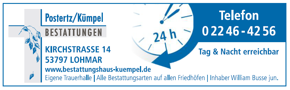 Logo Bestattungshaus Postertz-Kümpel
